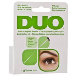 Duo Eyelash Adhesive Blanco/Transparente Brush On