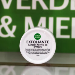 Verde & Miel - Exfoliante Carbón Activo de Bamboo