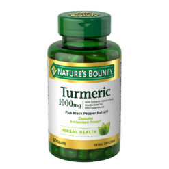 Nature's Bounty - Turmeric 1,000mg 60 capsulas