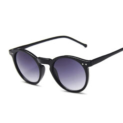 Classic Round Sunglasse Double Gray