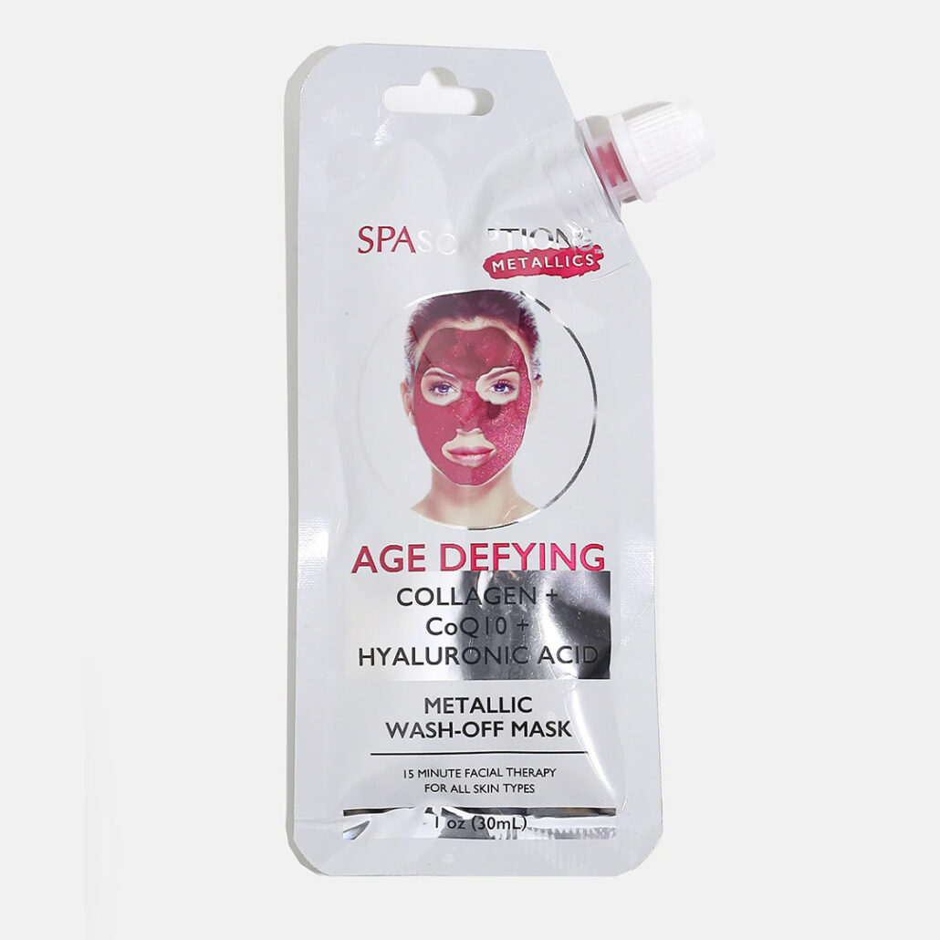Spascriptions Age Defying Metallic Wash Off Face Mask ISZA