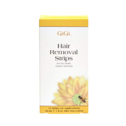 GiGi - Tiras pre enceradas para depilación corporal