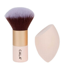 Cala - Flawless Finish Kabuki Brush + Sponge