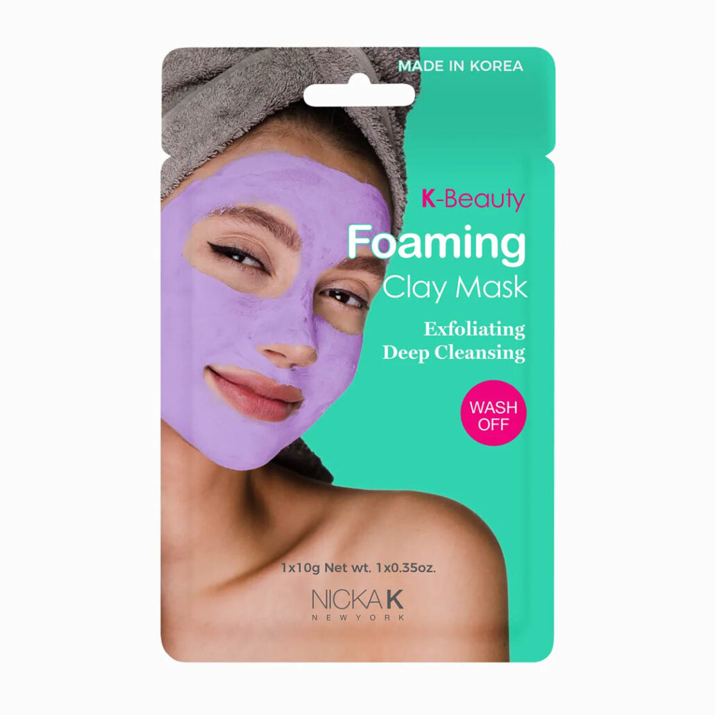 Nicka K Foaming Clay Mask Wash Off ISZA