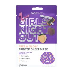 FaceFacts - Girls Night Out Prep & Glow Printed Sheet Mask