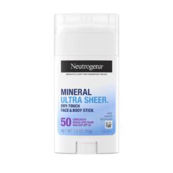Neutrogena - Ultra Sheer Face & Body Mineral Sunscreen Stick SPF 50