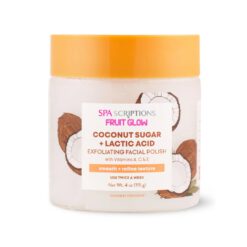 Spascriptions - Fruit Glow Coconut Sugar + Lactic Acid Exfoliating Facial Polish