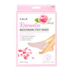 Cala - Mascarilla Hidratante para Pies de Agua de Rosas