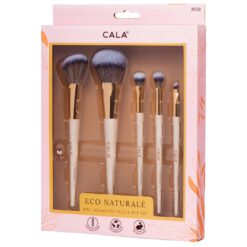 Cala - Set de Brochas Eco Naturalé Ojos y Rostro 5pcs