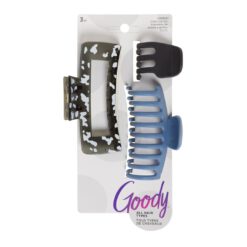 Goody - Clip Set Rectangular 3 piezas