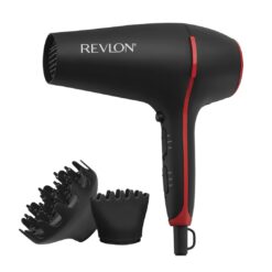 Revlon - Secador de Pelo de Cerámica con Aceite de Coco - Negro