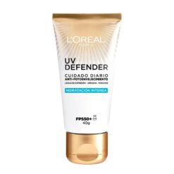 L'Oréal Paris - UV Defender Protector Solar Diario Hidratación Intensa FPS50+