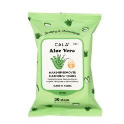 Cala - Toallitas desmaquillantes de Aloe Vera (30)