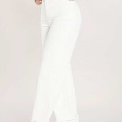Jeans unicolor - Blanco