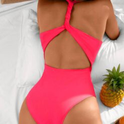 Bañador una pieza - Rosado Sandía