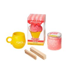 Gigi - Kit de Perlas de Cera Dura Microondas Strawberry