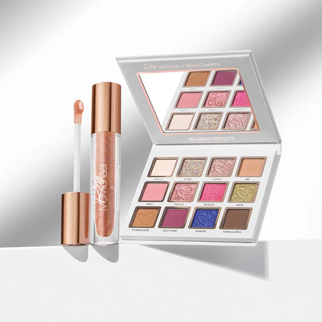 Beauty Creations - Rosy McMichael x Beauty Creations Vol. 1 Essential Palette & Gloss Bundle