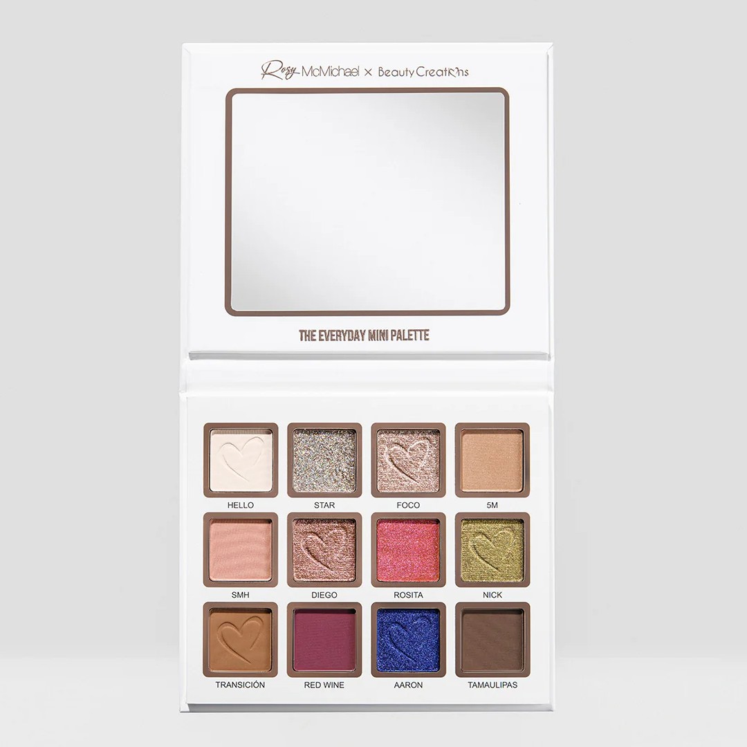 Rosy McMichael X Beauty Creations - Mini Paleta De Sombras - Rosy's Essentials Vol.1